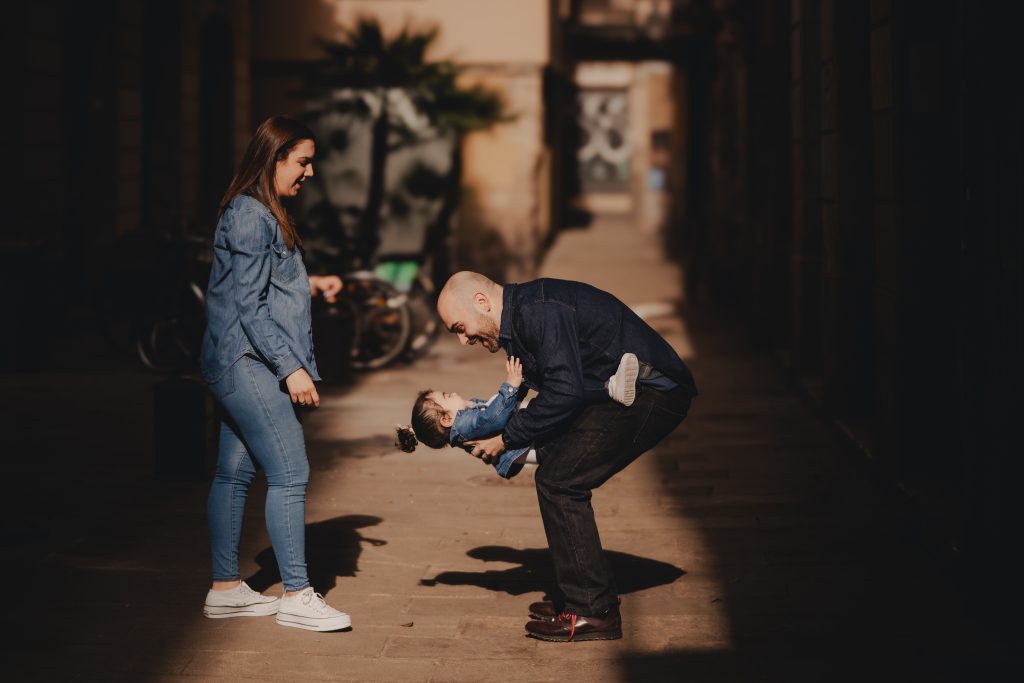 fotografo familiar barrio gotico barcelona