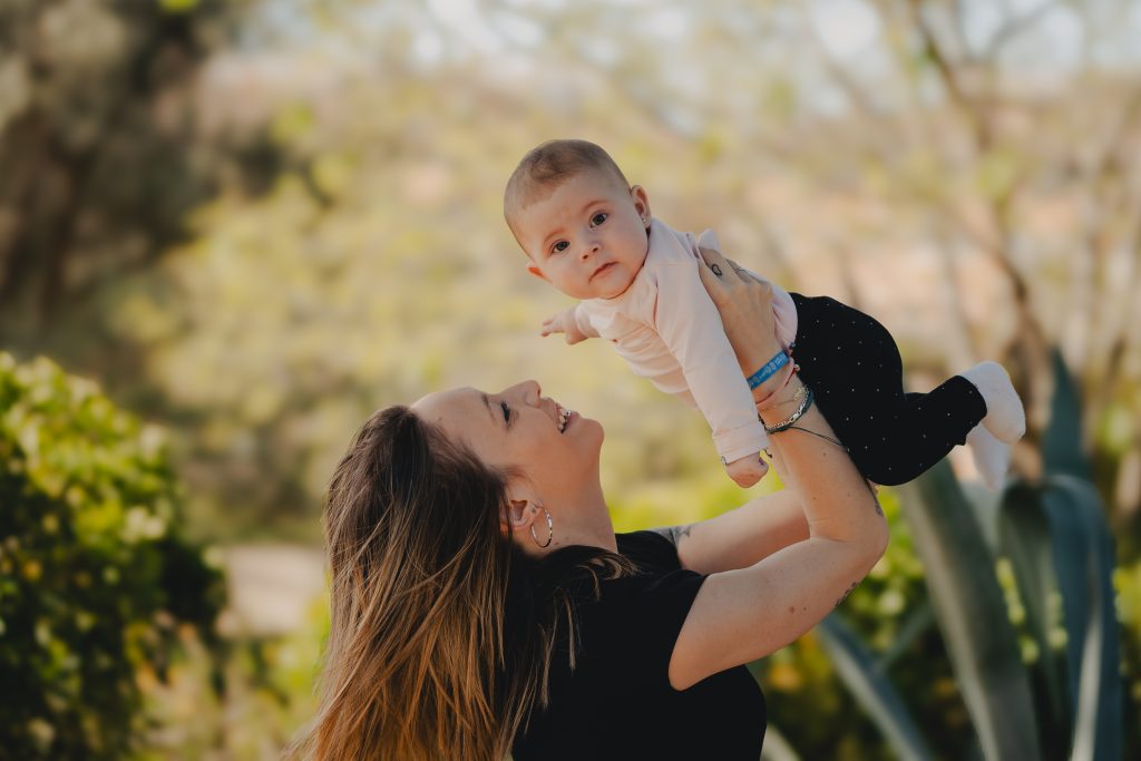 fotografia familiar parque torreblanca barcelona