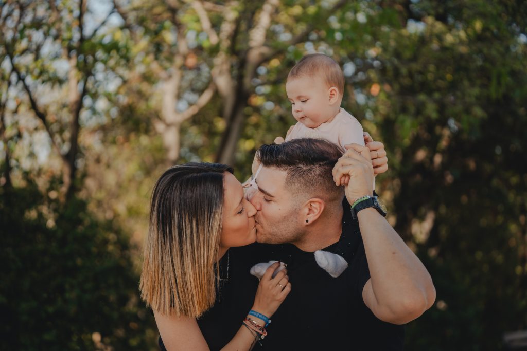 fotografia familiar parque torreblanca barcelona